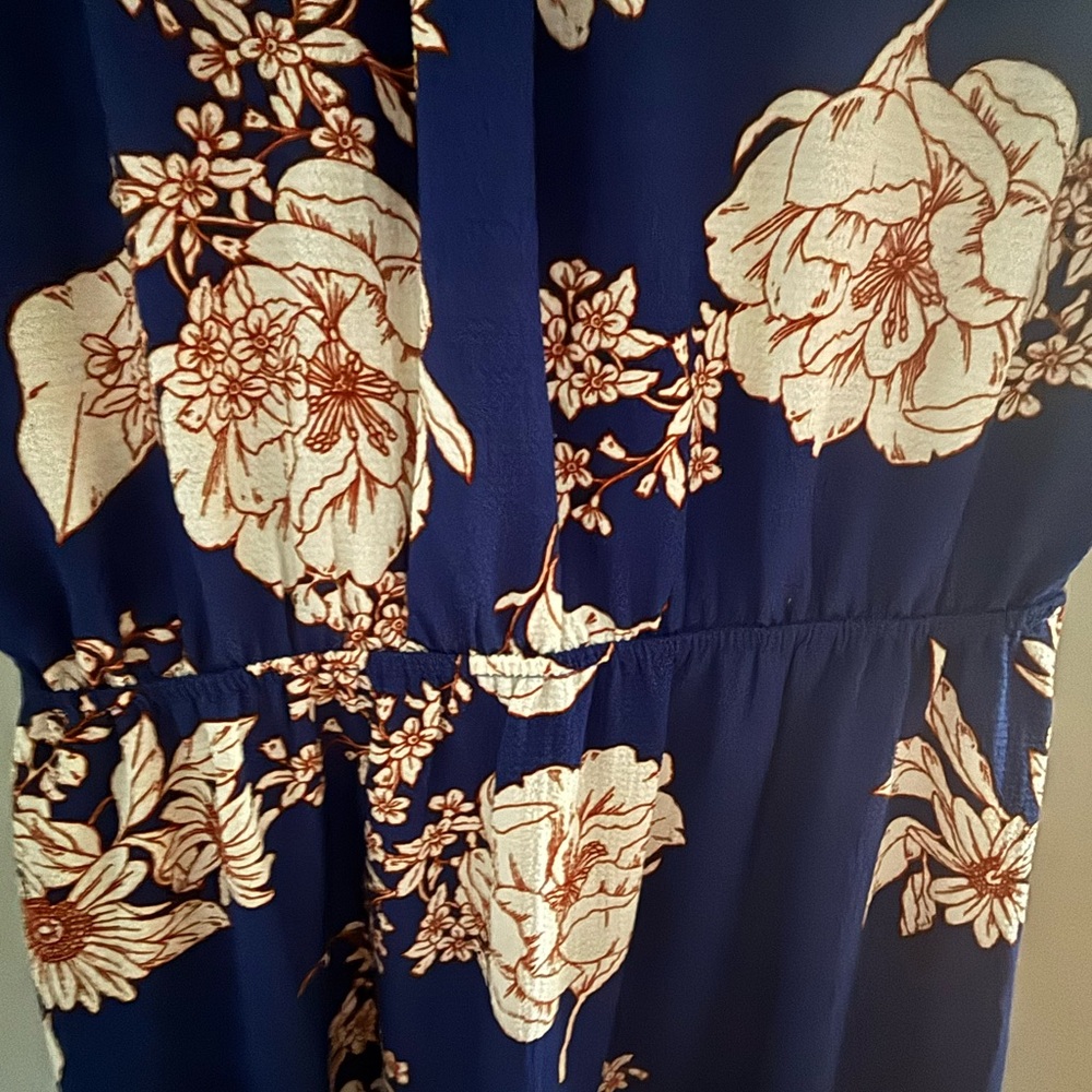 Monteau Floral Dress Size Large - Picture 3 of 6